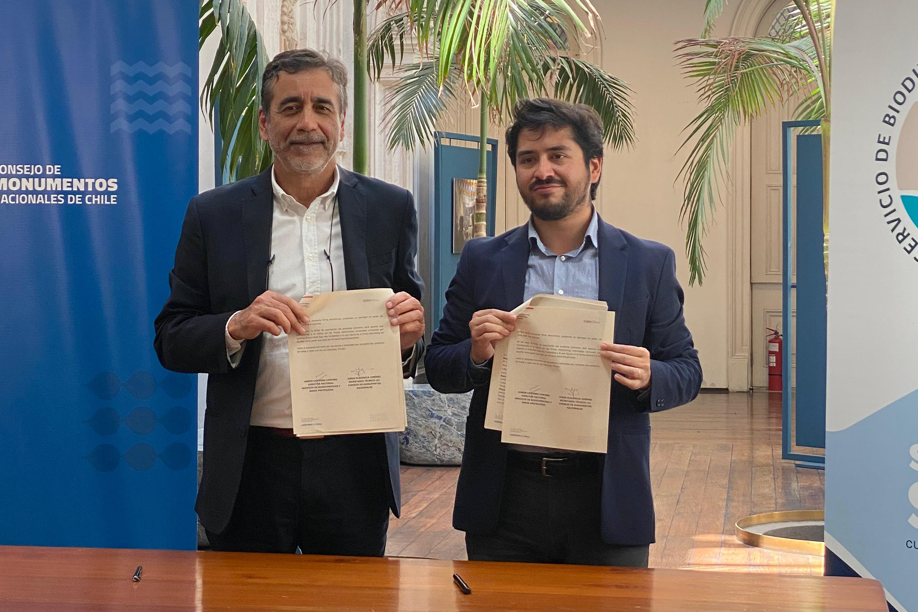 SBAP y CMN suscriben convenio de colaboración por Santuarios de la Naturaleza en el Sistema Nacional de Áreas Protegidas