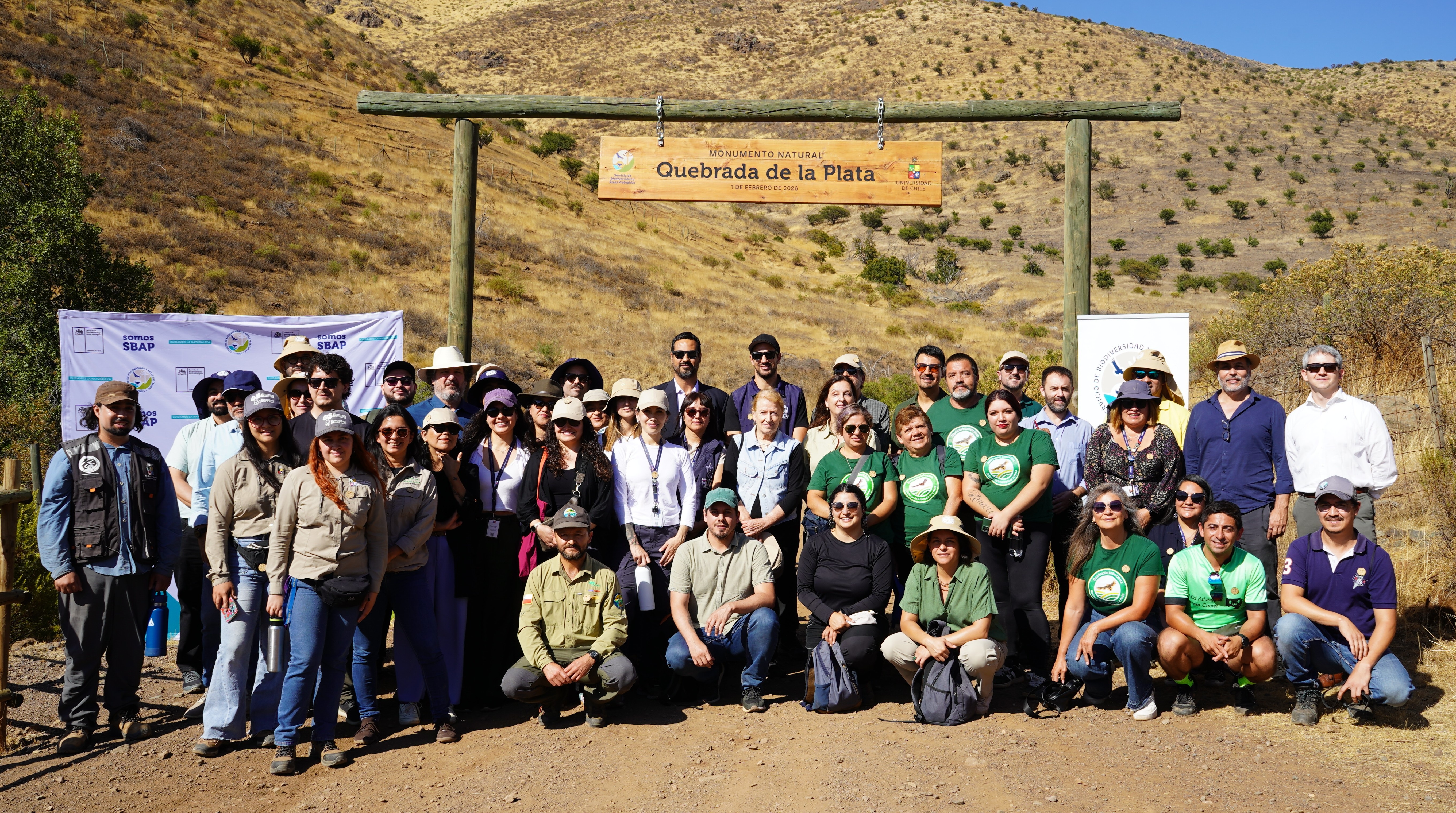 Servicio de Biodiversidad y Áreas Protegidas inaugura el primer Monumento Natural del nuevo Sistema Nacional de Áreas Protegidas