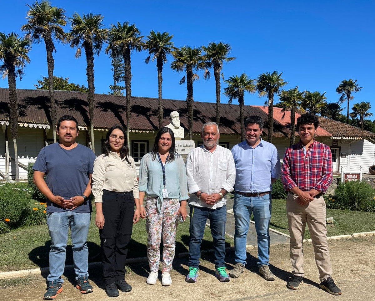Equipo regional del SBAP Biobío discutió alcances de la homologación de santuarios de la naturaleza durante visita a Parque Pedro del Río Zañartu